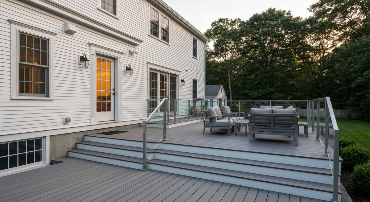 Custom Deck Building Project in Lancaster, MA